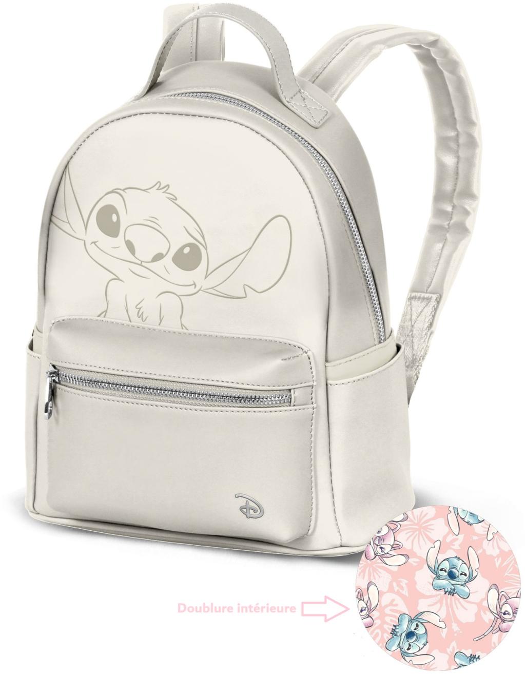 STITCH - White - Sac à Dos Fashion '28x24x11cm'