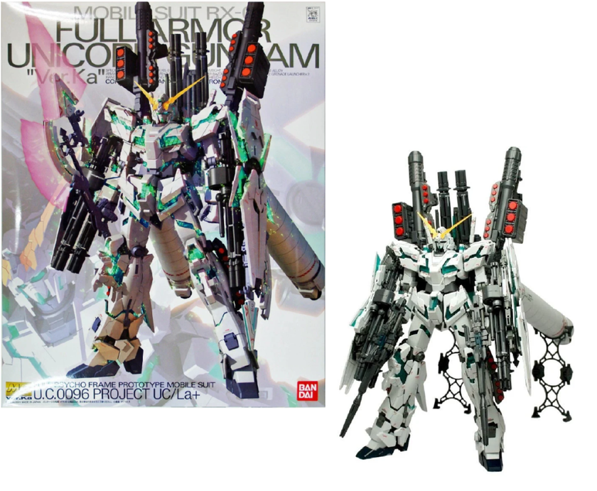 GUNDAM - MG 1/100 RX-0 Full Armor Unicorn Ver.Ka - Model Kit 18cm