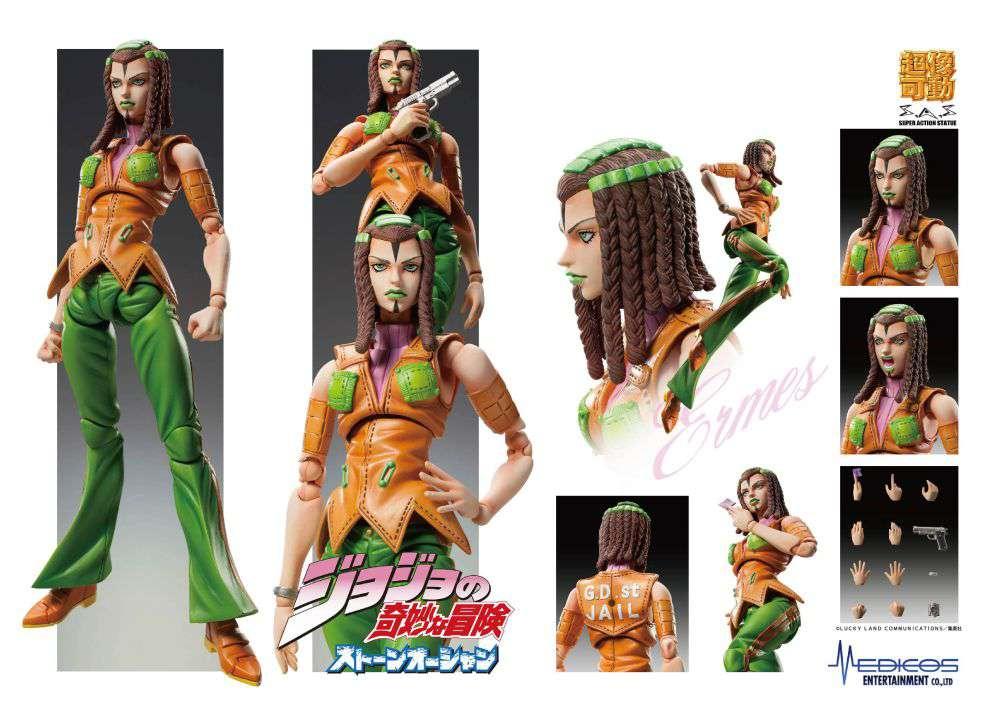 JOJO PART 6 - Ermes Costello - Figurine Chozokado 15cm