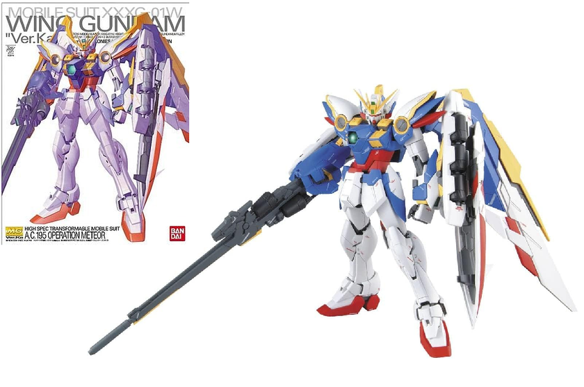 GUNDAM - MG 1/100 Wing Gundam Ver.Ka - Model Kit 18cm