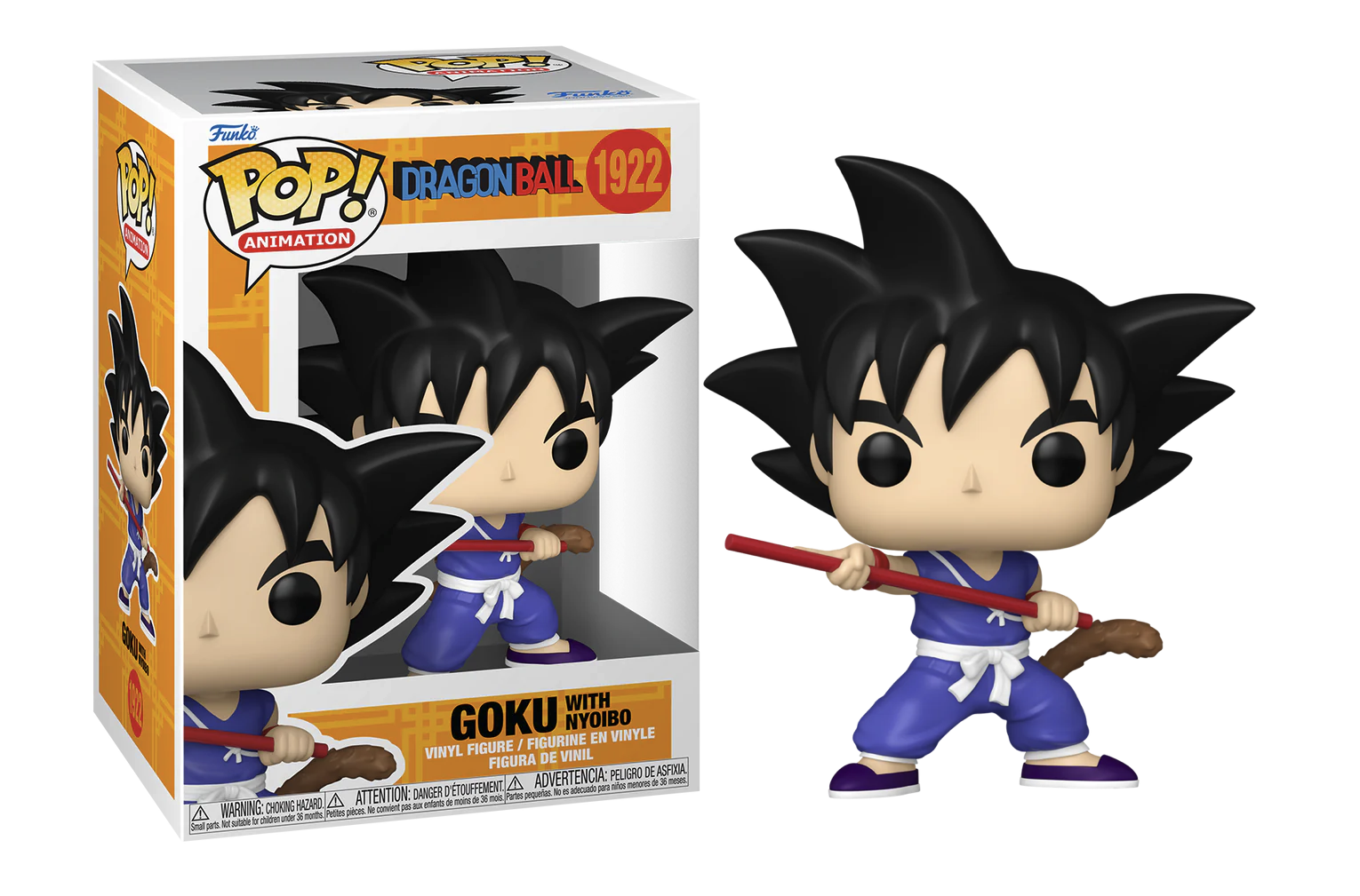 DRAGON BALL - POP N° 1922 - Goku Avec Nyoibou