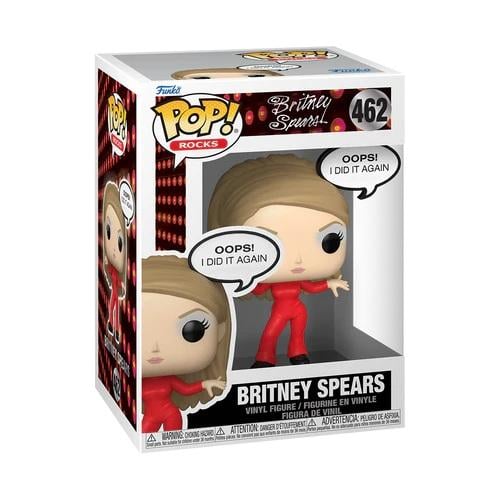 ROCKS - POP Sayings N° 462 - Britney Spears (Oops, I Did it Again)