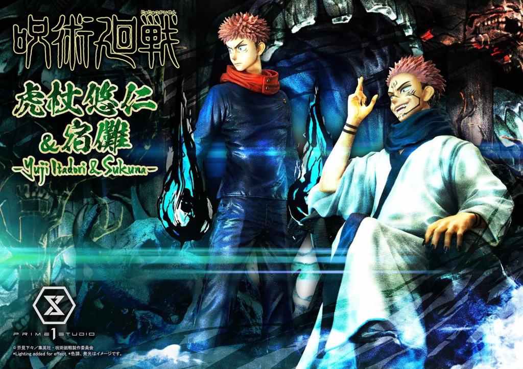 JUJUTSU KAISEN - Yuji et Sukuna - Statuette Premium Masterline 38+34cm