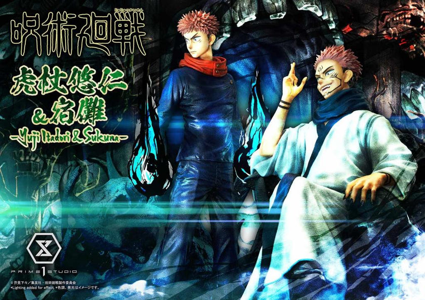 JUJUTSU KAISEN - Yuji et Sukuna - Statuette Premium Masterline 38+34cm