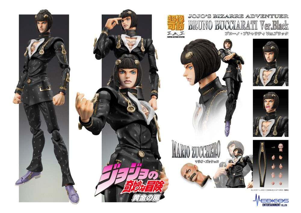 JOJO PART 5 - Bruno Bucciarati "Black Vers." - Figurine Chozokado 15cm