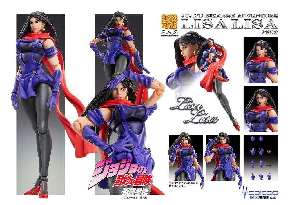 JOJO PART 2 - Lisa Lisa - Figurine Chozokado 15cm