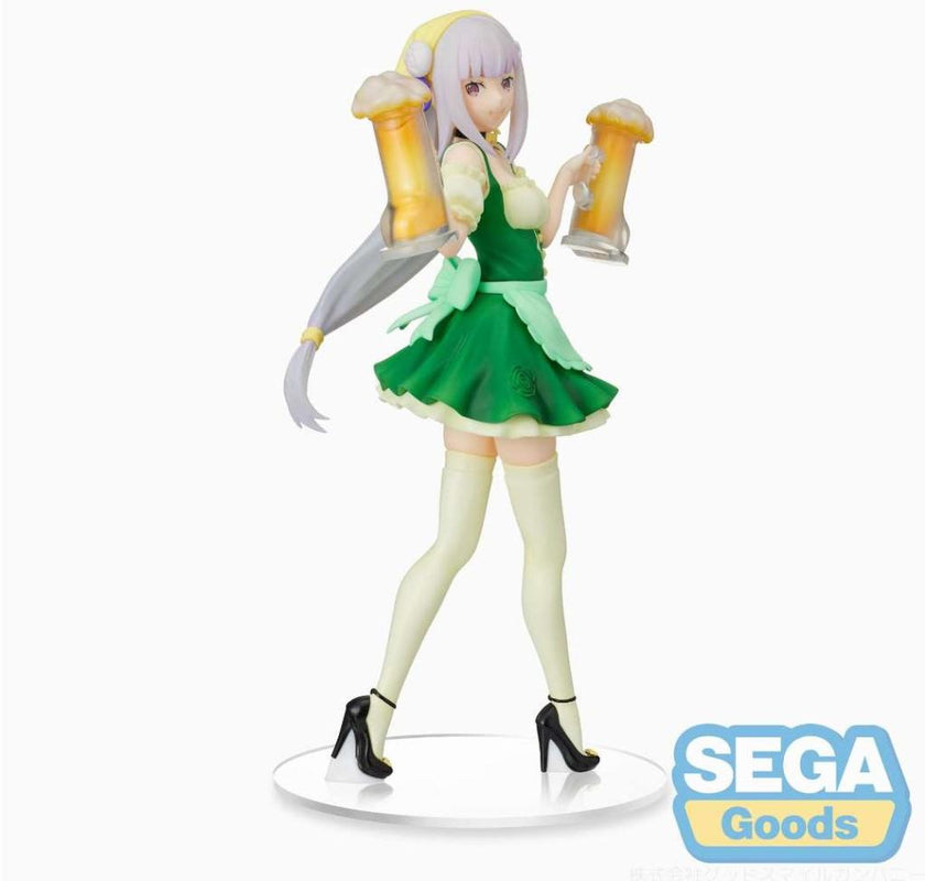 RE ZERO - Emilia "Oktoberfest" - Figurine SPM 21cm