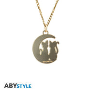 SAILOR MOON - Chats sur la lune - Collier avec pendentif
