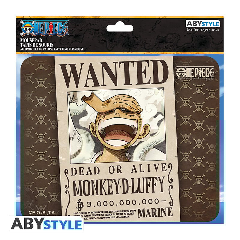 ONE PIECE - Wanted Luffy - Tapis de Souris