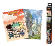 DR STONE - Artworks - Set de 2 posters '52x38'