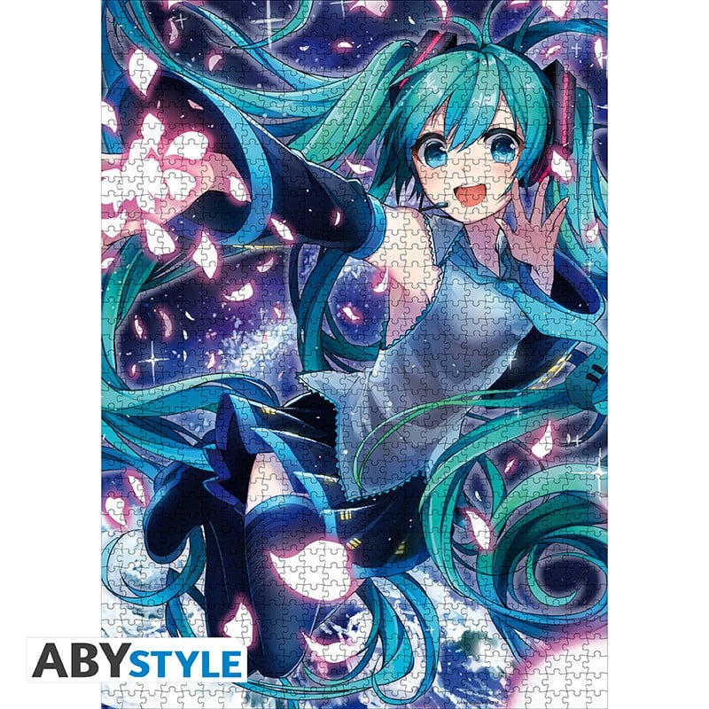 HATSUNE MIKU - Puzzle 1000 pièces - Pétales