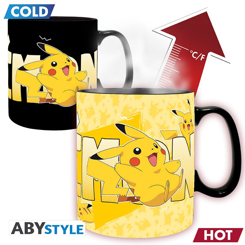 POKEMON - Pikachu - Mug thermoréactif 460ml