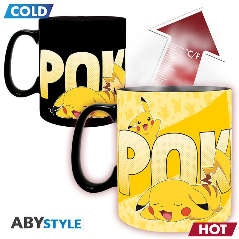 POKEMON - Pikachu - Mug thermoréactif 460ml