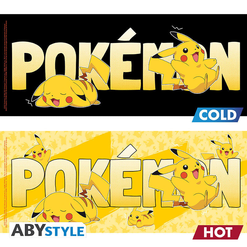 POKEMON - Pikachu - Mug thermoréactif 460ml