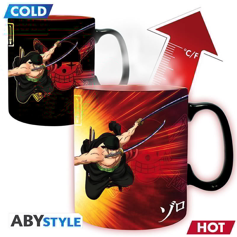 ONE PIECE - Zoro & Sanji - Mug thermoréactif 460ml