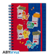 POKEMON - Red & Blue Partenaires - Cahier A5