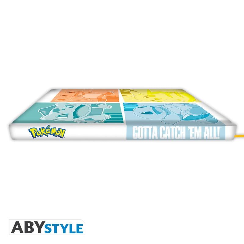 POKEMON - Kanto Starters - Cahier A5