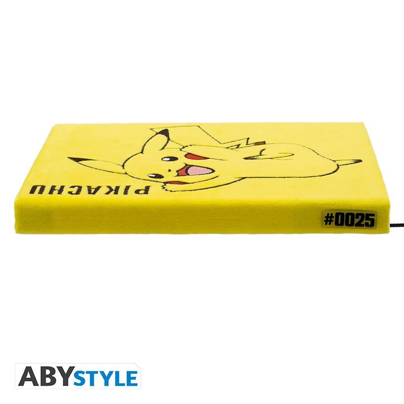 POKEMON - Pikachu Peluche - Cahier A5 Premium