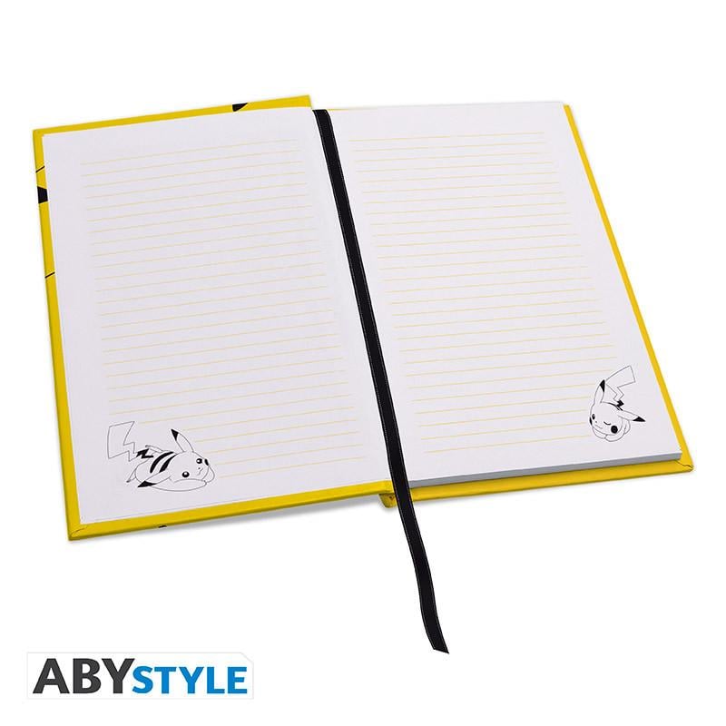 POKEMON - Pikachu Peluche - Cahier A5 Premium