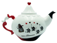 DISNEY - Reine de Coeur - Théière en céramique