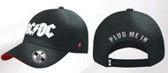 AC/DC - Plug Me In - Casquette de Baseball "Washed"