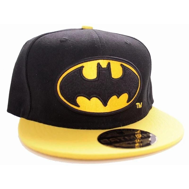 DC COMICS - Casquette Snapback - Batman Basic Black/Yellow