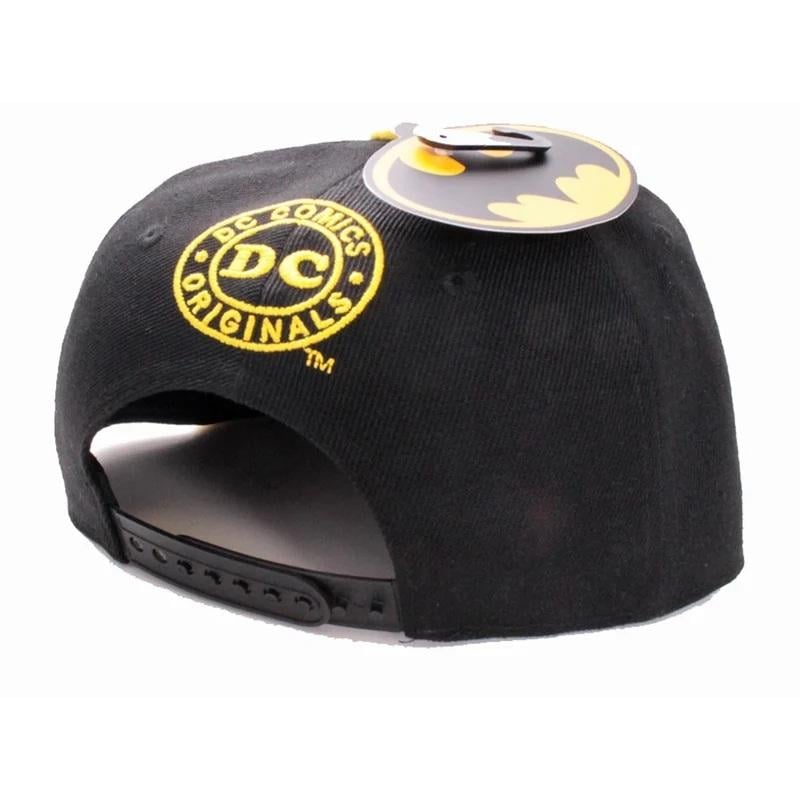 DC COMICS - Casquette Snapback - Batman Basic Black/Yellow