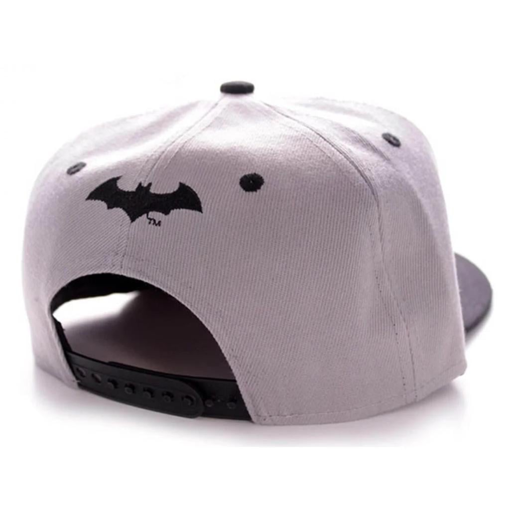 DC COMICS - Casquette Snapback - Batman Logo Grey/Black