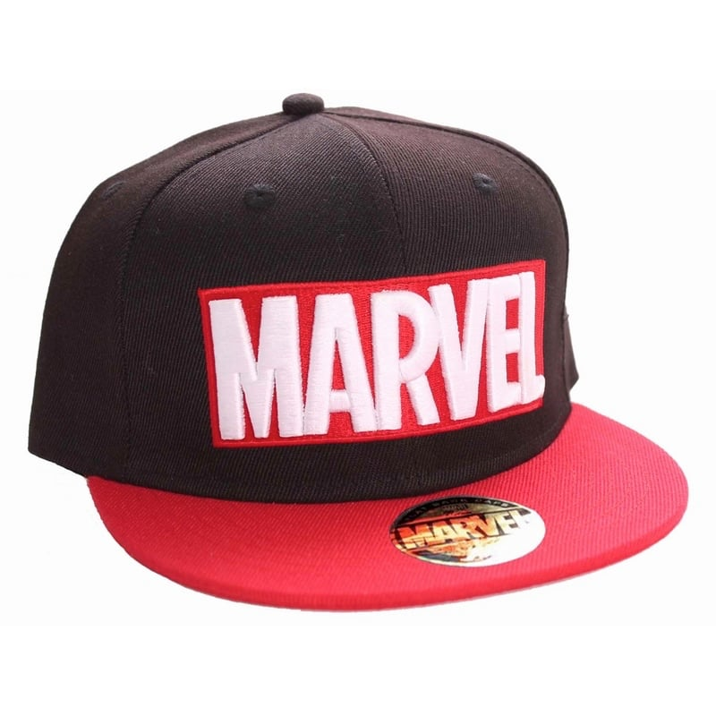 MARVEL - Casquette Snapback - Marvel Red Tab