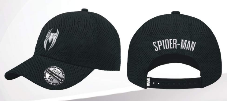 SPIDER-MAN - Logo - Casquette de Baseball "Honey Comb"