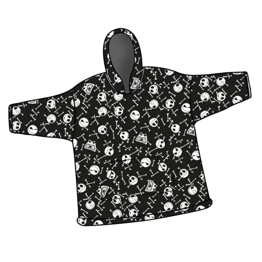 L'ETRANGE NOEL DE MONSIEUR JACK - Jack - Sweat Poncho - Taille Adulte