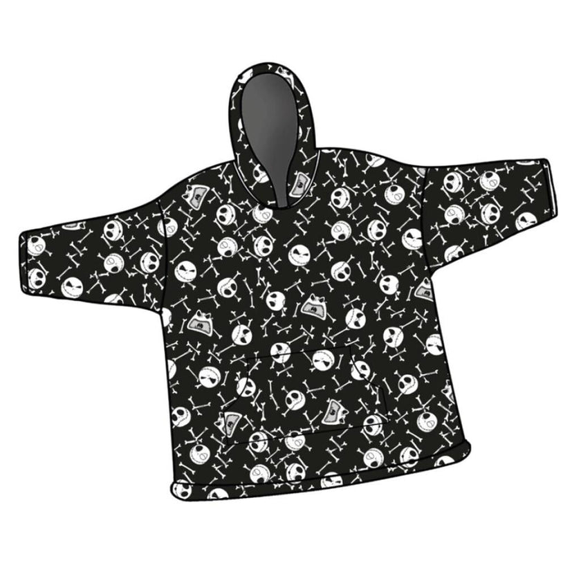 L'ETRANGE NOEL DE MONSIEUR JACK - Jack - Sweat Poncho - Taille Adulte
