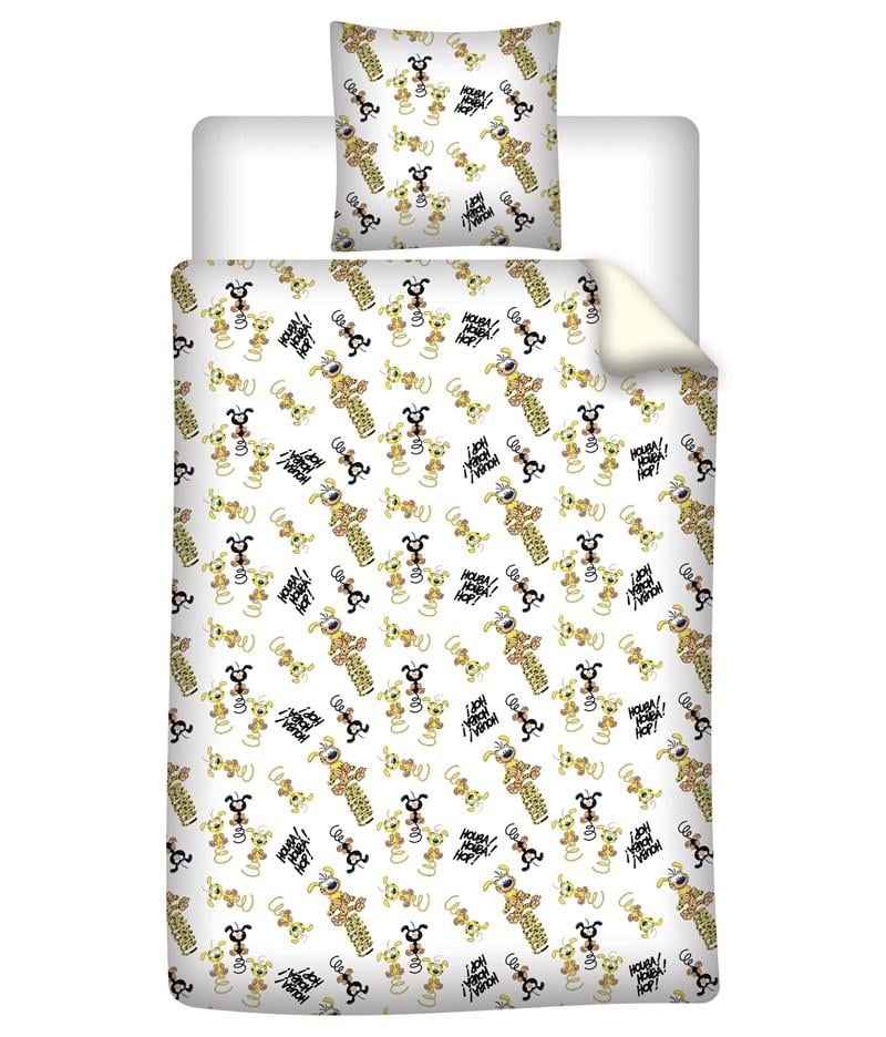MARSUPILAMI - Parure de lit 140x200cm + 65x65cm