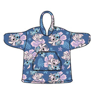 LILO & STITCH - Stitch & Angel -Sweat Poncho -Taille Enfant (7-14 ans)