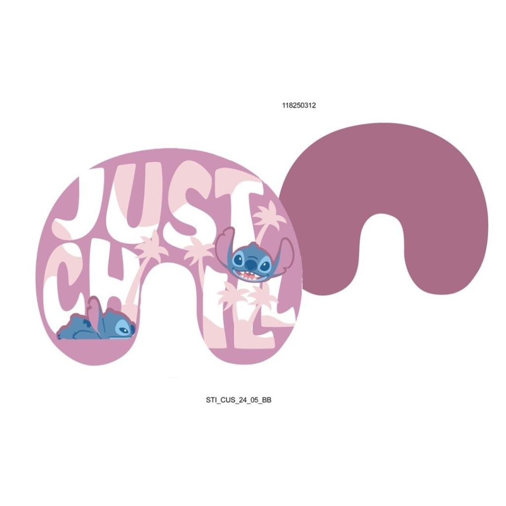LILO & STITCH - Stitch "Just Chill" - Coussin de voyage