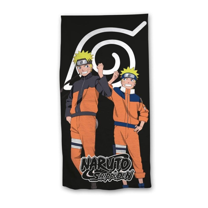 NARUTO SHIPPUDEN - Serviette de Plage 100% Polyester 70x140cm