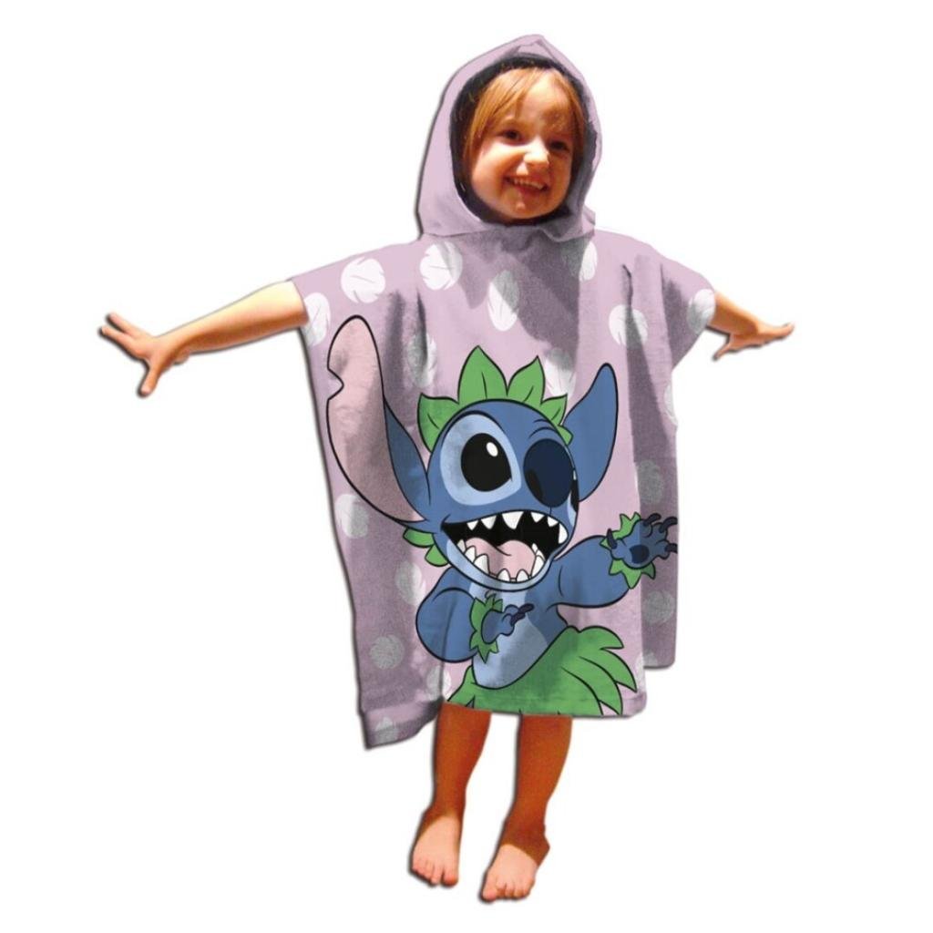 DISNEY - Stitch "Rose" - Poncho 55x110cm