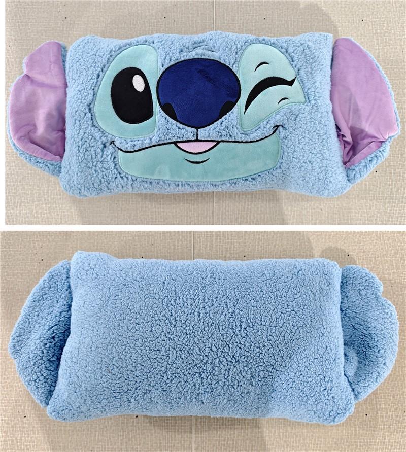 DISNEY - Stitch - Coussin Sherpa 35x38cm