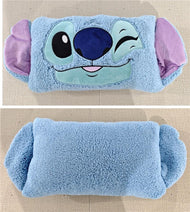 DISNEY - Stitch - Coussin Sherpa 35x38cm