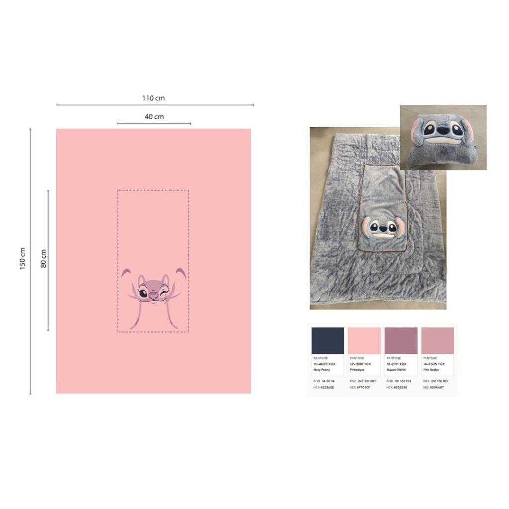 LILO & STITCH - Angel - Couverture Coussin