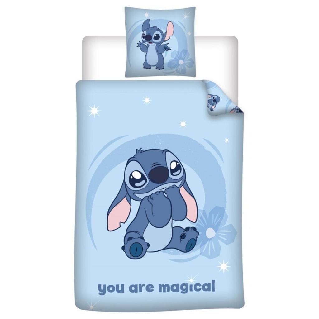 LILO & STITCH - Parure de lit 140x200cm + 65x65cm - You are magical