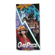 ONE PIECE - Luffy et Kaido - Serviette de Plage 70x140cm