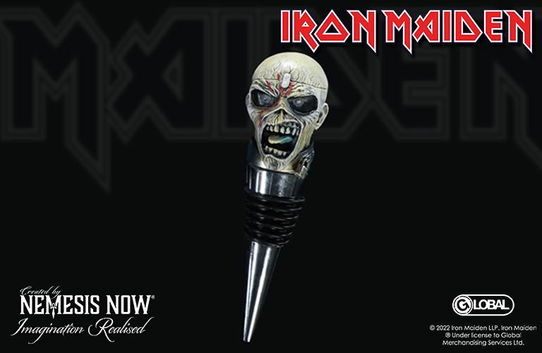 IRON MAIDEN - Piece Of Mind - Bouchon de Bouteille 10cm