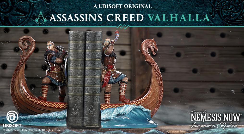 ASSASSIN'S CREED VALHALLA - Eivor - Serre-Livres 21cm
