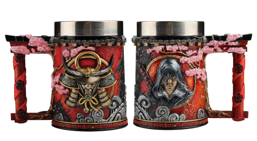 ASSASSIN'S CREED SHADOWS - Naoe et Yasuke - Chope 16.5cm