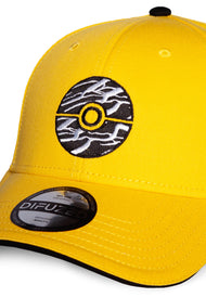 POKEMON - Pokeball Jaune - Casquette ajustable