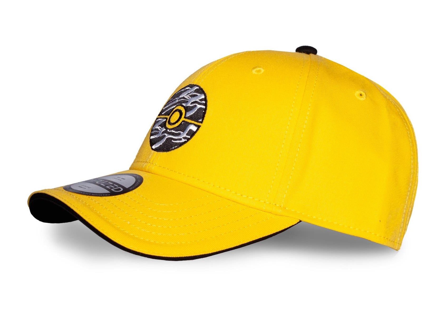 POKEMON - Pokeball Jaune - Casquette ajustable