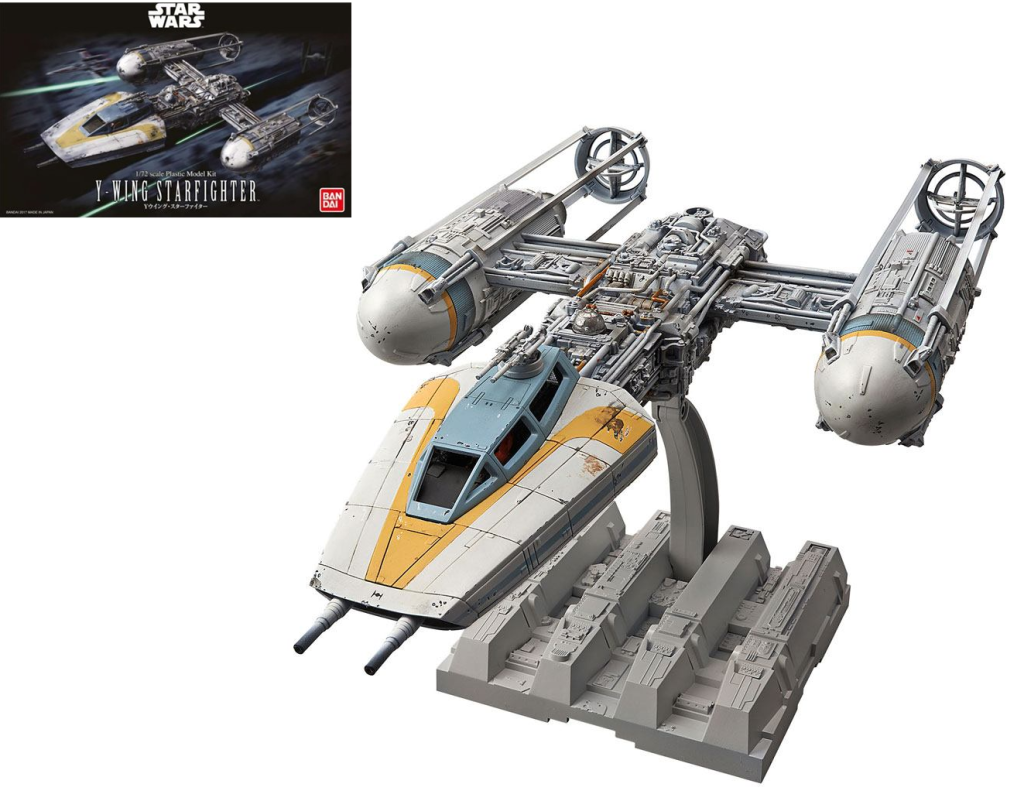 STAR WARS - Y-Wing Starfighter - Model Kit 1/72 22cm