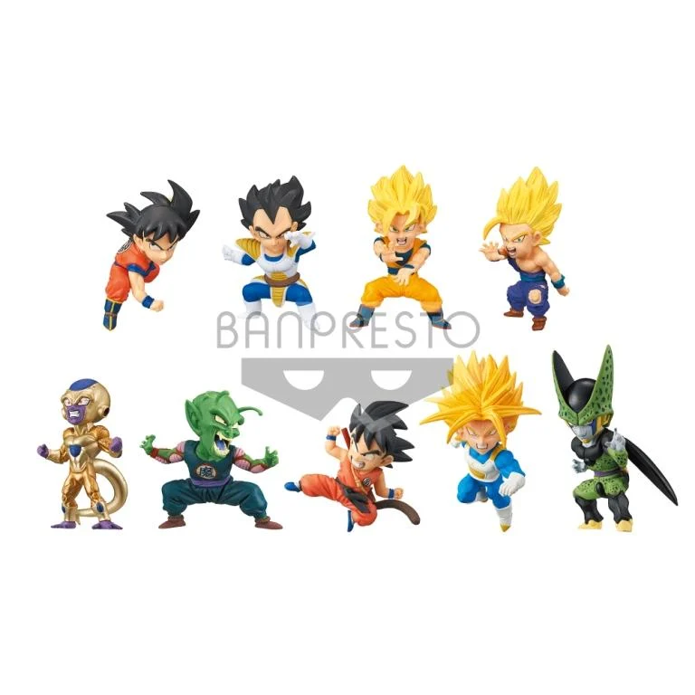 DRAGON BALL SUPER - Figurine WCF Serie 4 - Box de 9 Figurines