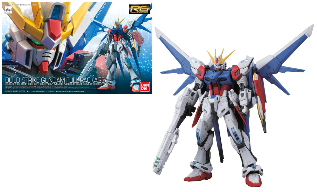 GUNDAM Build Fighters - Model Kit - RG 1/144 - Build Strike Full Pack.